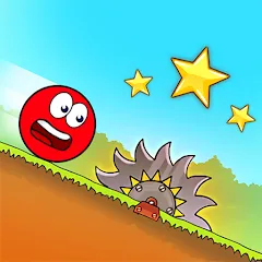 Взломанная Red Ball 3: Jump for Love! Bou (Ред Болл 3)  [МОД Меню] - полная версия apk на Андроид