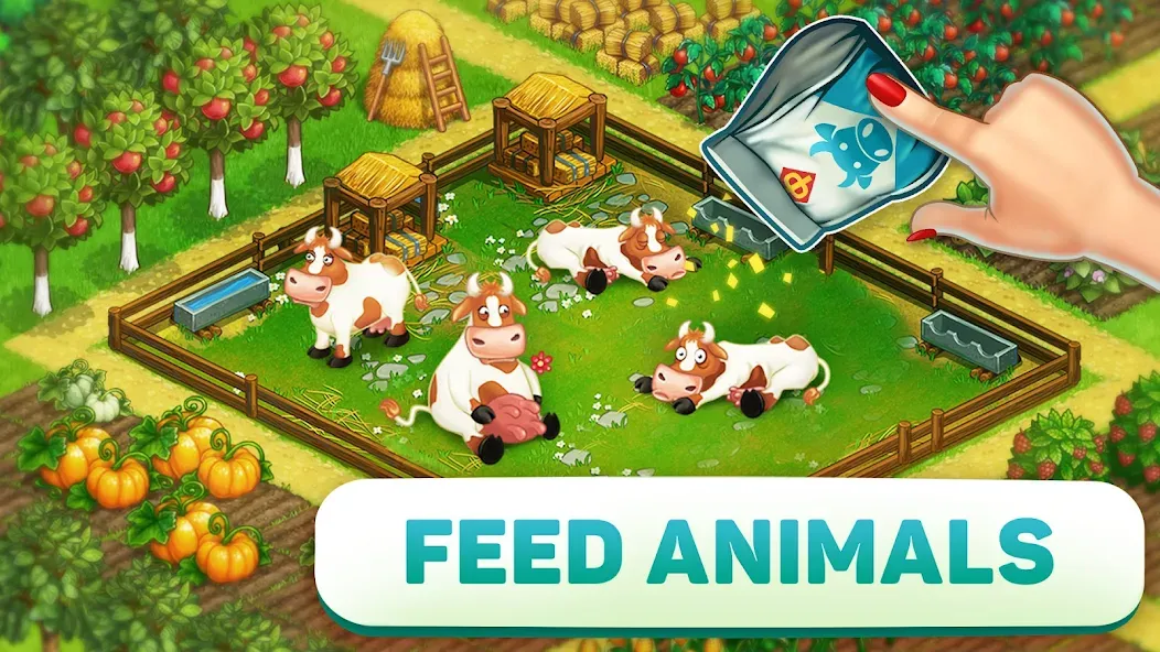 Superfarmers: Superhero Farm  [МОД Бесконечные деньги] Screenshot 2