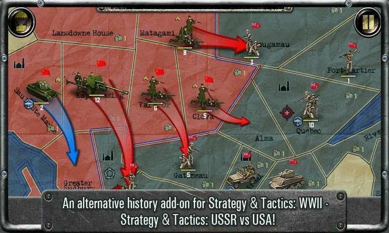 Strategy & Tactics－USSR vs USA  [МОД Все открыто] Screenshot 1