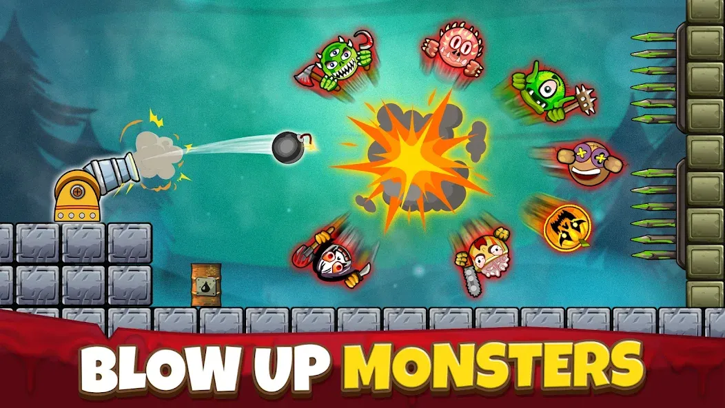 Crush the Monsters：Foul Puzzle  [МОД Unlocked] Screenshot 1