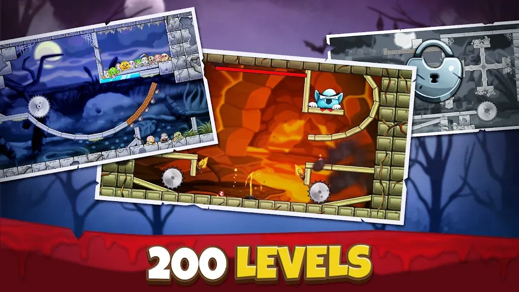 Crush the Monsters：Foul Puzzle  [МОД Unlocked] Screenshot 4