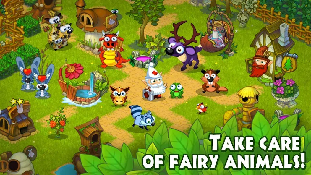 Animal Village: Forest Ranch  [МОД Menu] Screenshot 3