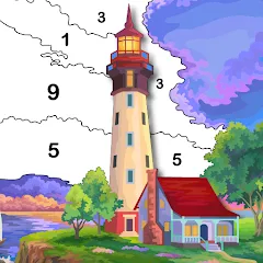 Скачать взлом Hey Color Paint by Number Art  [МОД Unlocked] - стабильная версия apk на Андроид