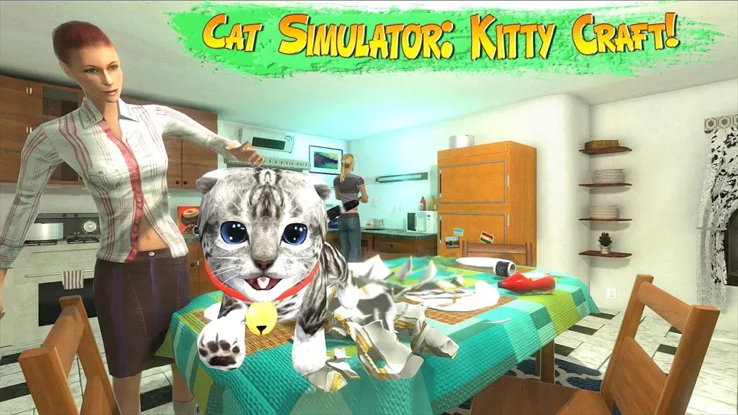 Cat Simulator : Kitty Craft (Симулятор кота)  [МОД Бесконечные монеты] Screenshot 1