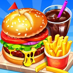 Скачать взлом Cooking Restaurant Food Games  [МОД Бесконечные монеты] - последняя версия apk на Андроид