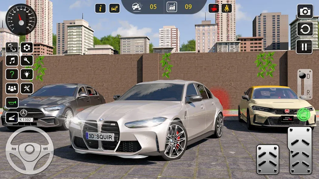 Super Car Parking 3d Games  [МОД Меню] Screenshot 3