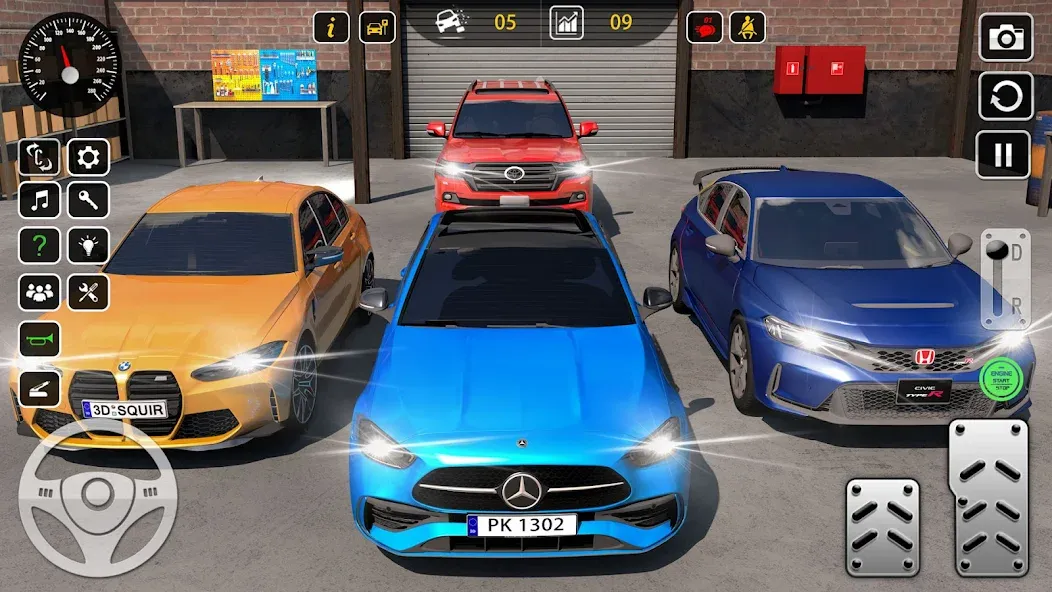 Super Car Parking 3d Games  [МОД Меню] Screenshot 5