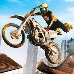 Взломанная Trial Mania: Dirt Bike Games (Трайал Мания)  [МОД Много денег] - последняя версия apk на Андроид