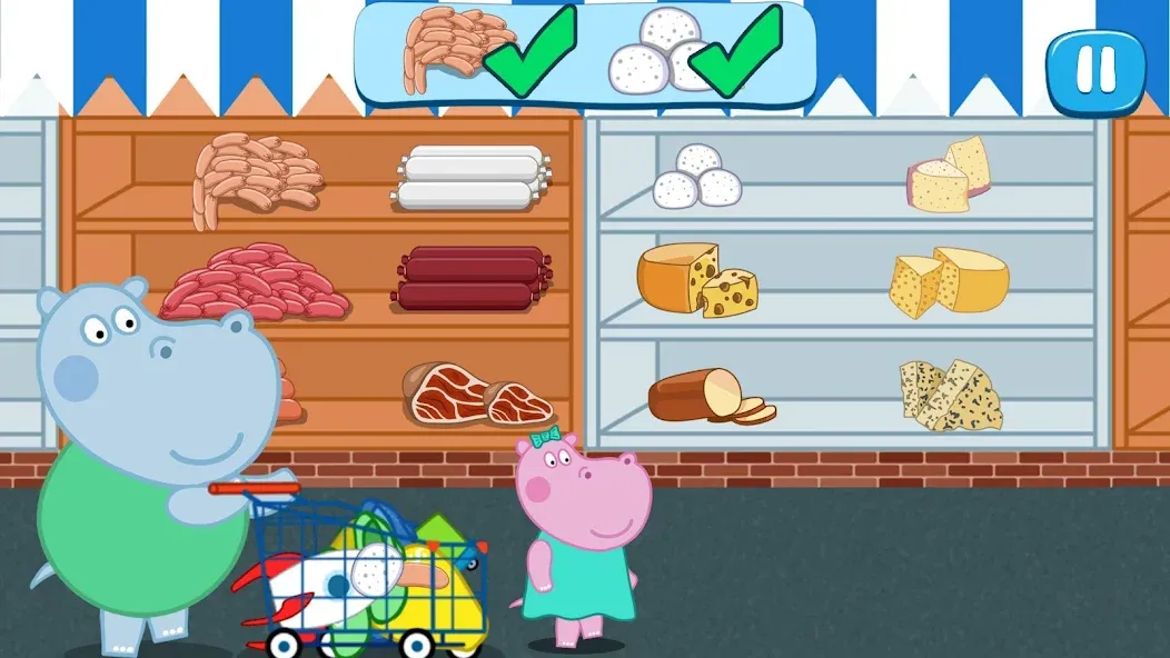 Kids Supermarket: Shopping  [МОД Unlimited Money] Screenshot 3