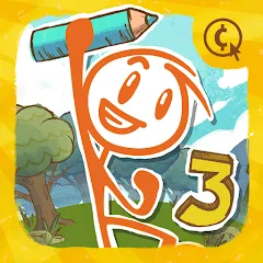 Взломанная Draw a Stickman: EPIC 3 (Нарисуй палочного человечка)  [МОД Unlimited Money] - полная версия apk на Андроид