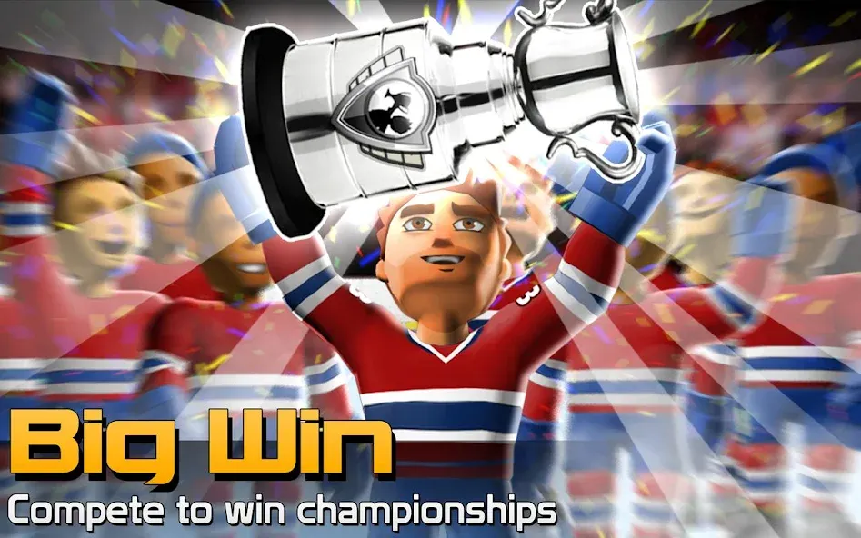 BIG WIN Hockey (БИГ ВИН Хоккей)  [МОД Все открыто] Screenshot 5