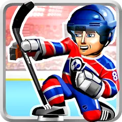 Скачать взломанную BIG WIN Hockey (БИГ ВИН Хоккей)  [МОД Все открыто] - последняя версия apk на Андроид