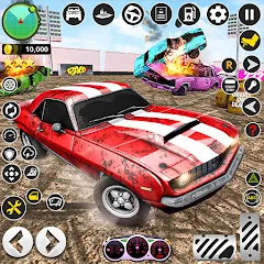 Скачать взлом X Demolition Derby : Car Games  [МОД Unlimited Money] - стабильная версия apk на Андроид