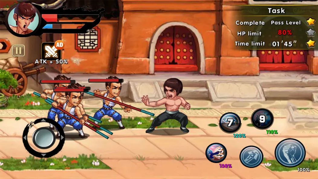 Kung Fu Attack: Final Fight (Кунгфу Атака)  [МОД Mega Pack] Screenshot 2