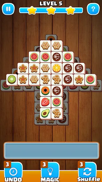 Tile Match Sweet -Triple Match  [МОД Menu] Screenshot 2