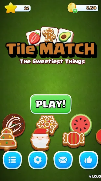 Tile Match Sweet -Triple Match  [МОД Menu] Screenshot 4