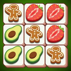 Взломанная Tile Match Sweet -Triple Match  [МОД Menu] - последняя версия apk на Андроид