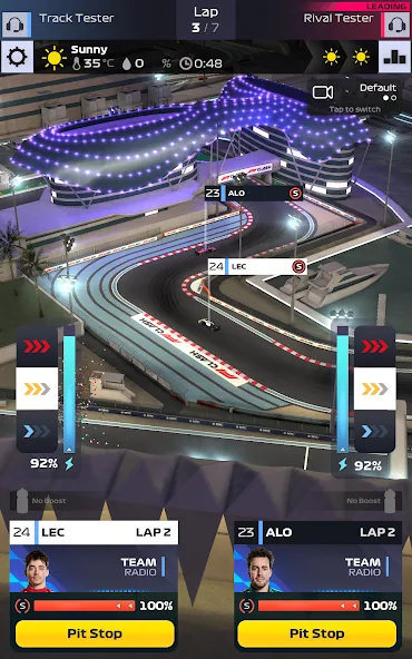 F1 Clash - Car Racing Manager (Ф1 Клаш)  [МОД Много монет] Screenshot 2