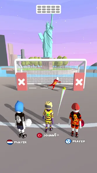 Goal Party - Soccer Freekick (Гоал Парти)  [МОД Mega Pack] Screenshot 2