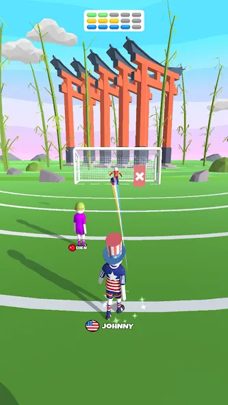 Goal Party - Soccer Freekick (Гоал Парти)  [МОД Mega Pack] Screenshot 4