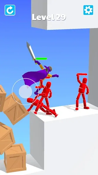 Ragdoll ninja: Imposter hero (Рагдолл Ниндзя)  [МОД Много денег] Screenshot 5