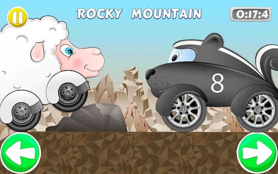 Racing car game for kids  [МОД Mega Pack] Screenshot 3