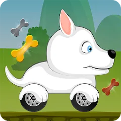 Взлом Racing games for kids - Dogs  [МОД Бесконечные деньги] - последняя версия apk на Андроид