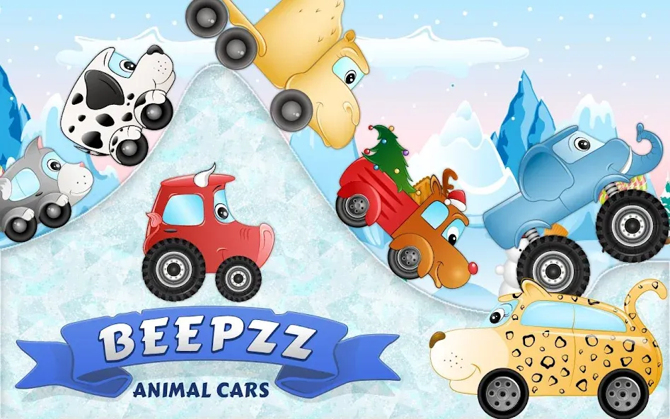 Kids Car Racing game – Beepzz  [МОД Unlimited Money] Screenshot 1