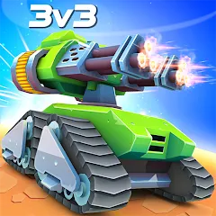 Взломанная Tanks a Lot - 3v3 Battle Arena  [МОД Unlimited Money] - полная версия apk на Андроид