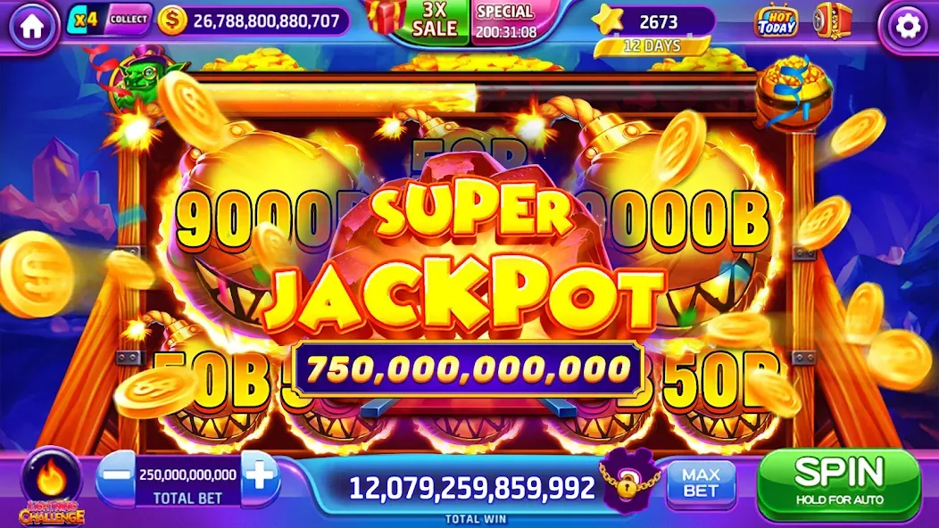 Lava Slots - Casino Games (Лава Слотс)  [МОД Mega Pack] Screenshot 4