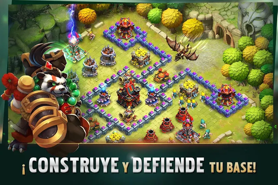 Clash of Lords 2: Español (Клэш оф Лордс 2)  [МОД Много монет] Screenshot 1