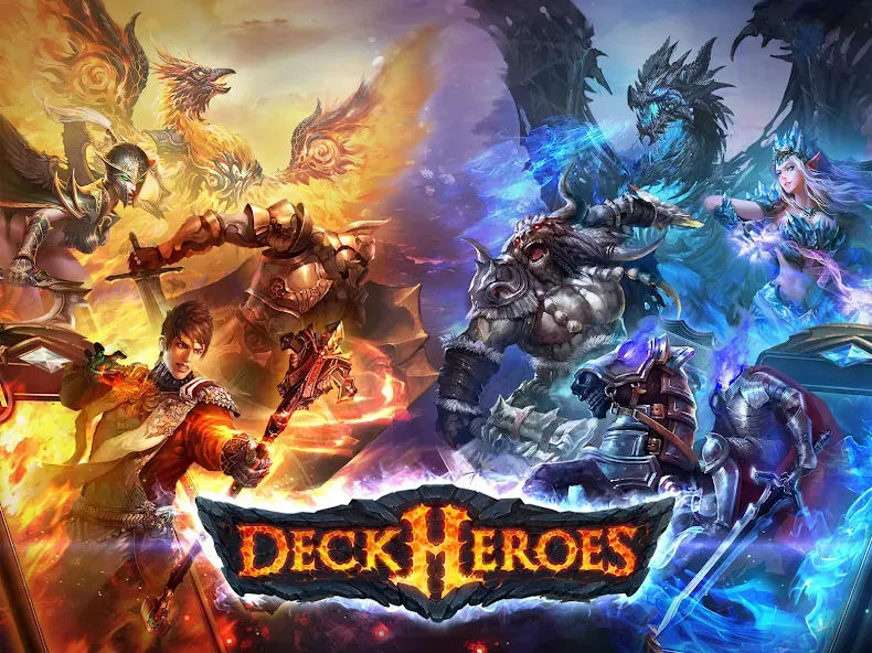 Deck Heroes: Legacy (Дек Герои)  [МОД Все открыто] Screenshot 1