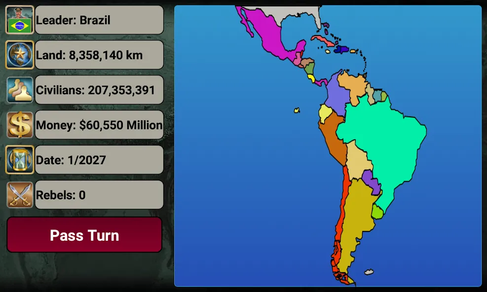 Latin America Empire  [МОД Unlimited Money] Screenshot 2