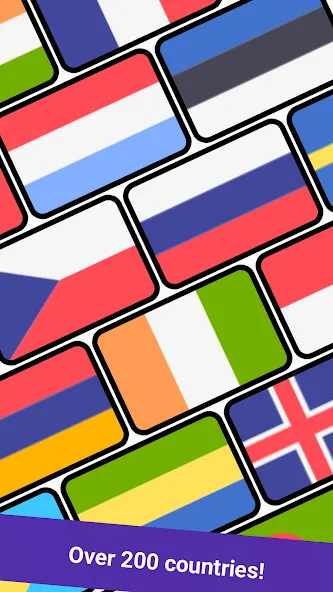 Geomi — Flags & Countries  [МОД Unlocked] Screenshot 2