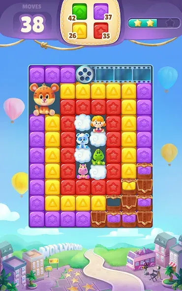 Cube Rush Adventure (Кьюб Раш Приключение)  [МОД Бесконечные деньги] Screenshot 1