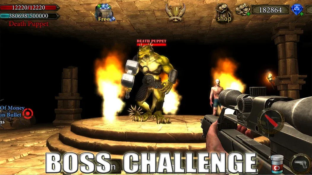 Dungeon Shooter : Dark Temple (Данжен Шутер)  [МОД Mega Pack] Screenshot 2