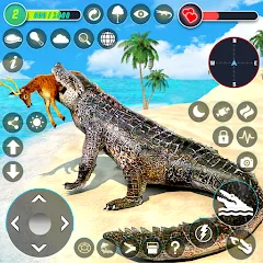 Взломанная Crocodile Games: Animal Games  [МОД Unlimited Money] - полная версия apk на Андроид