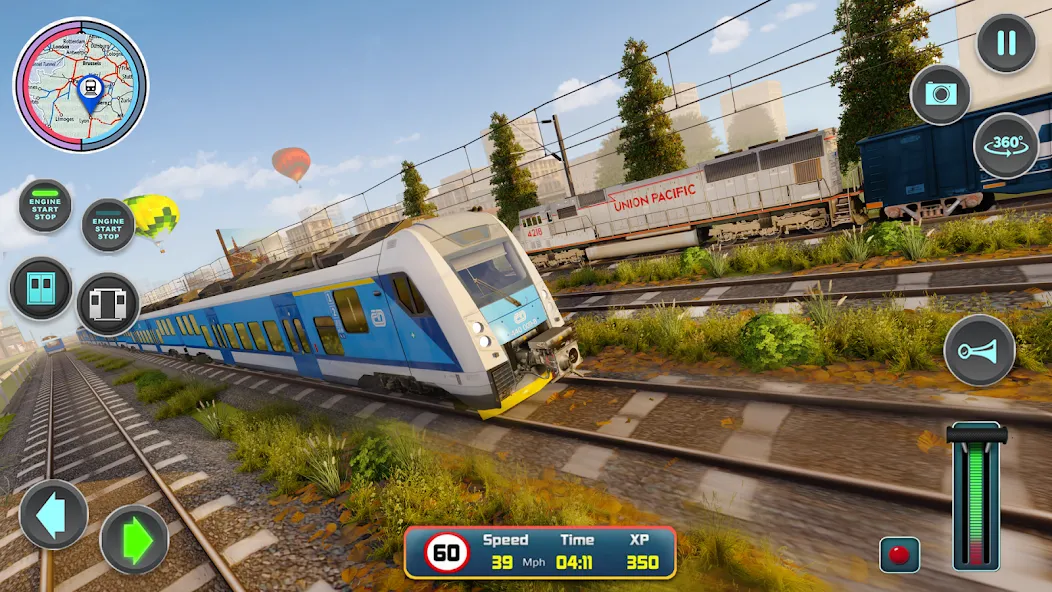 City Train Driver- Train Games  [МОД Много денег] Screenshot 3