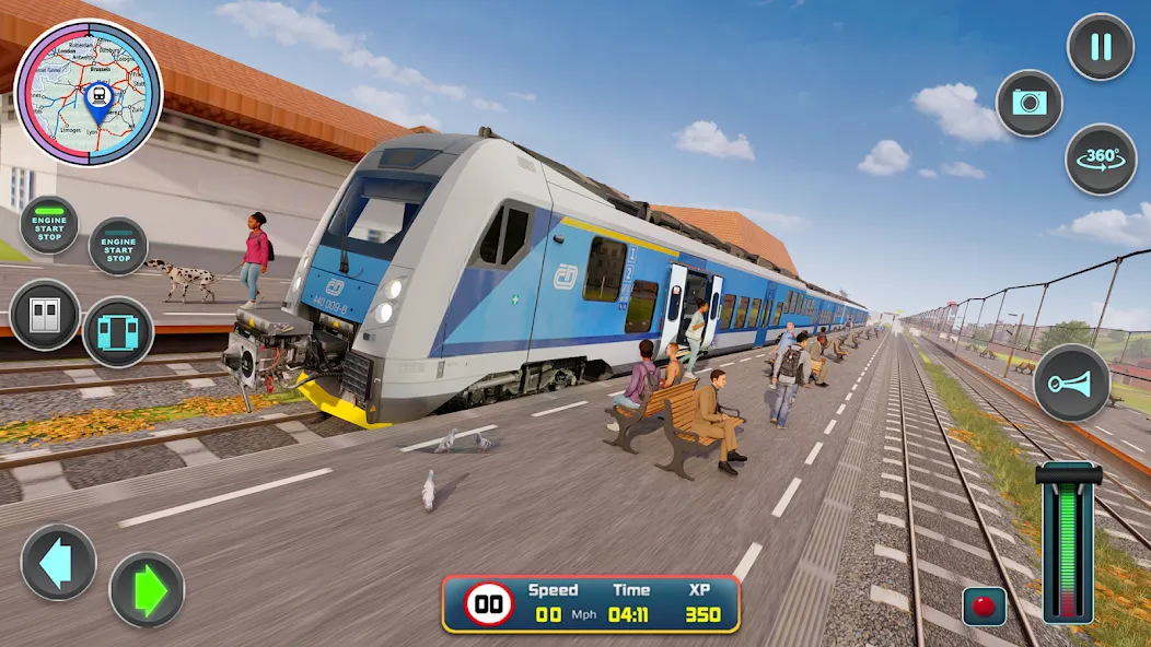 City Train Driver- Train Games  [МОД Много денег] Screenshot 5