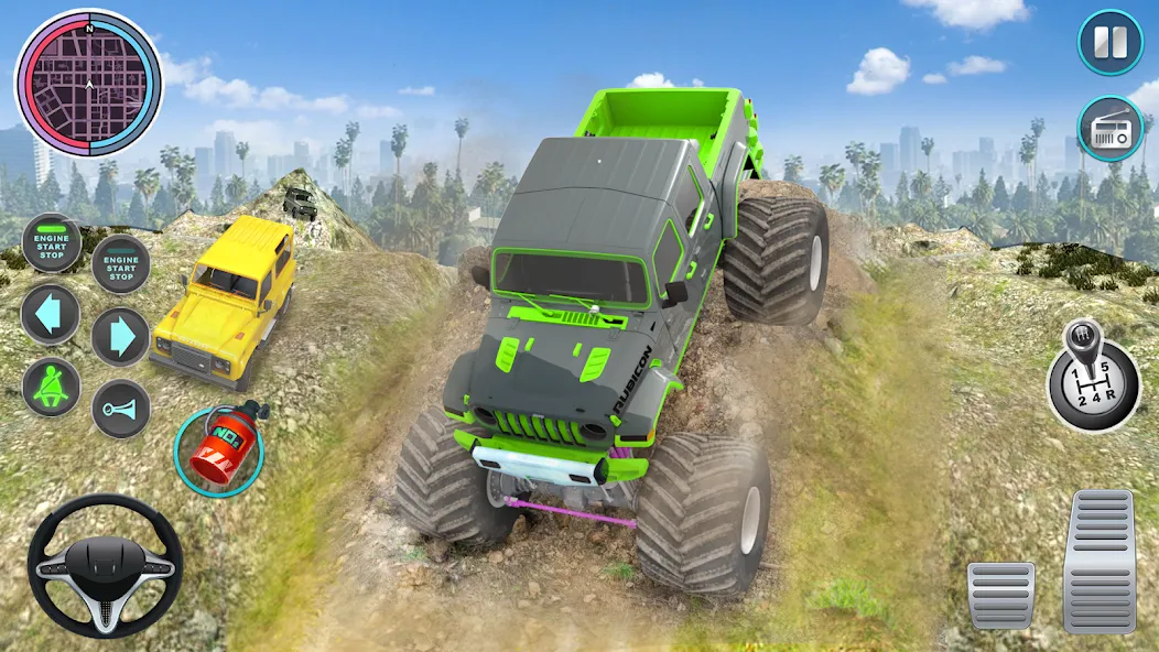 Monster Truck Off Road Racing  [МОД Все открыто] Screenshot 2