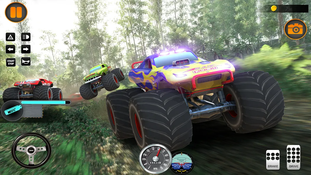 Monster Truck Off Road Racing  [МОД Все открыто] Screenshot 5