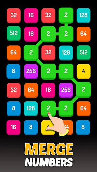 2248 - Numbers Game 2048 (Пазл)  [МОД Много монет] Screenshot 1