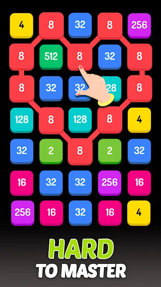 2248 - Numbers Game 2048 (Пазл)  [МОД Много монет] Screenshot 4