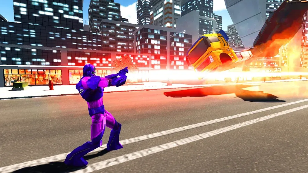 Super city hero:Iron Hero War (Супер сити герой)  [МОД Бесконечные монеты] Screenshot 2