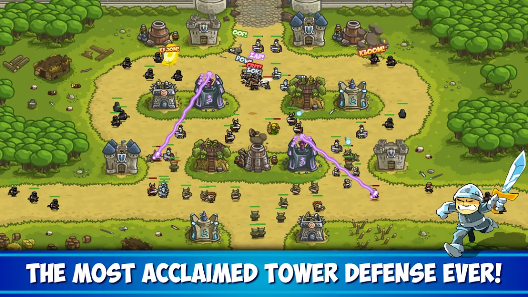 Kingdom Rush Tower Defense TD (Кингдом Раш)  [МОД Много монет] Screenshot 1