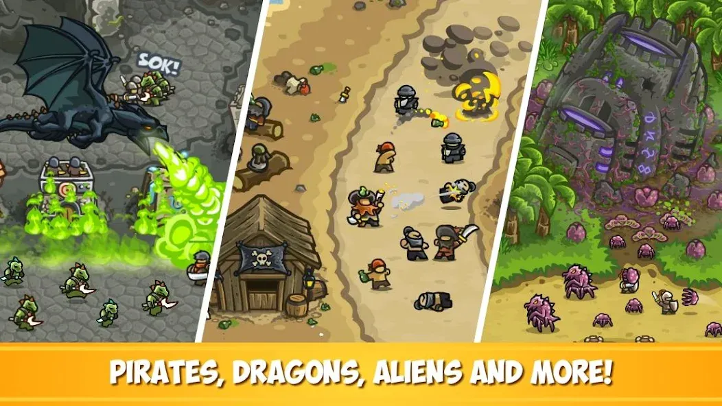 Kingdom Rush Frontiers TD (Кингдом Раш Фронтис ТД)  [МОД Меню] Screenshot 5