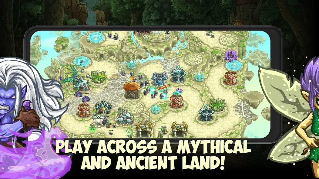 Kingdom Rush Origins TD (Кингдом Раш Ориджинс)  [МОД Unlimited Money] Screenshot 3