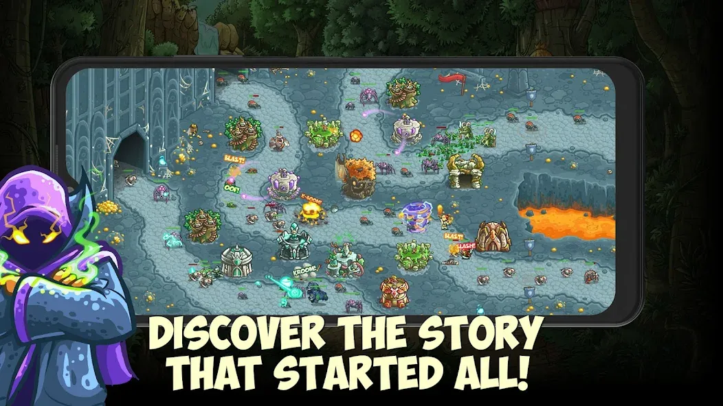 Kingdom Rush Origins TD (Кингдом Раш Ориджинс)  [МОД Unlimited Money] Screenshot 5