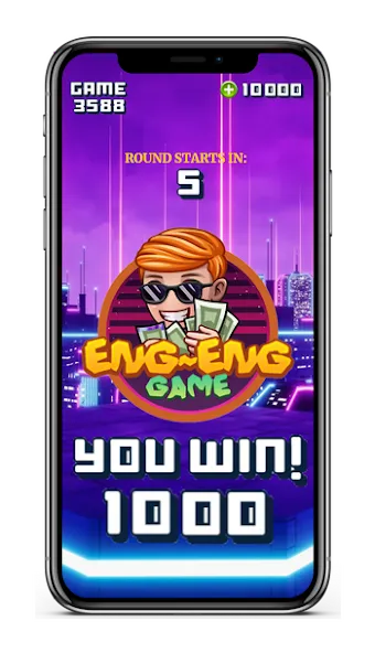 Eng-Eng Game (Энг)  [МОД Бесконечные монеты] Screenshot 3