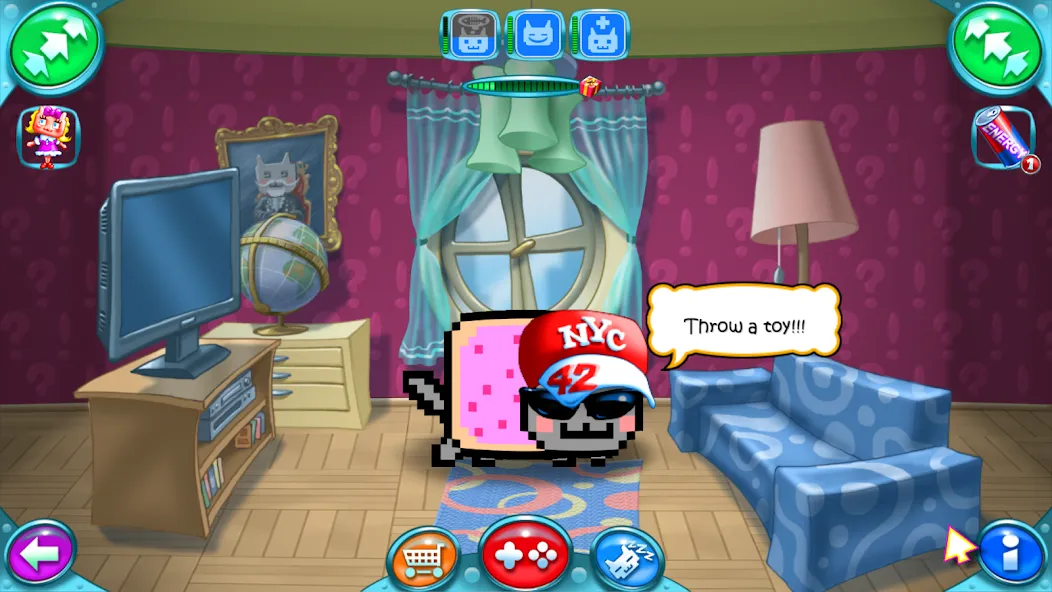 Nyan Cat: Lost In Space (Нян Кэт)  [МОД Бесконечные монеты] Screenshot 2